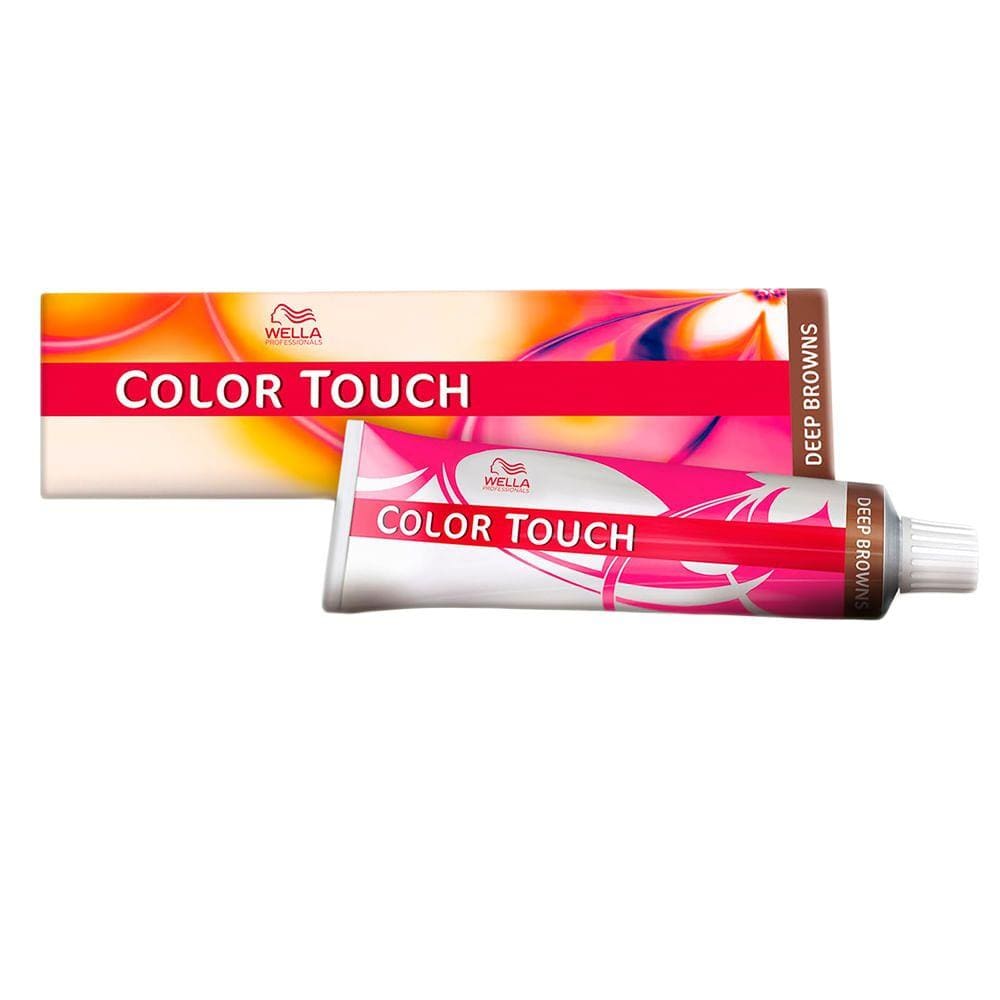 Tonalizante Color Touch Wella Louro Médio Marrom Dourado 7/73