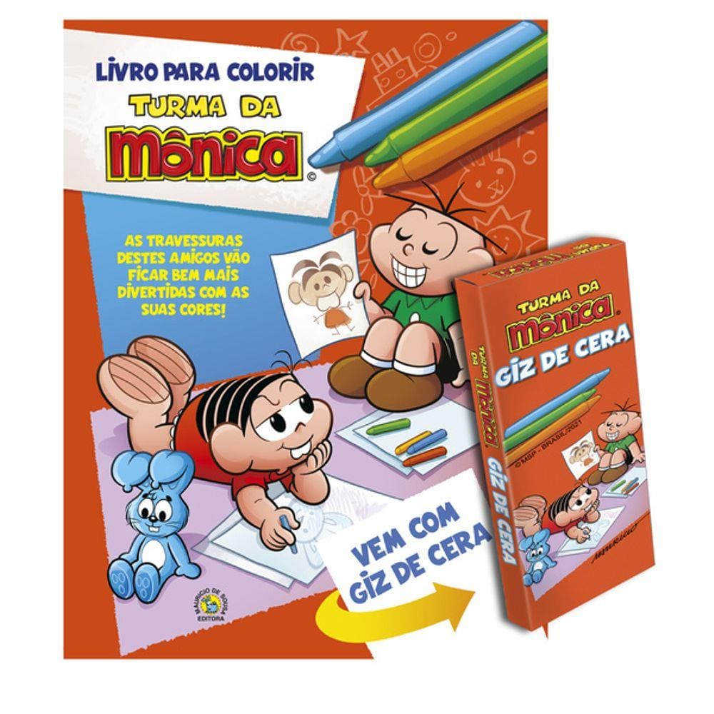 501 Desenhos para Colorir Turma da Mônica