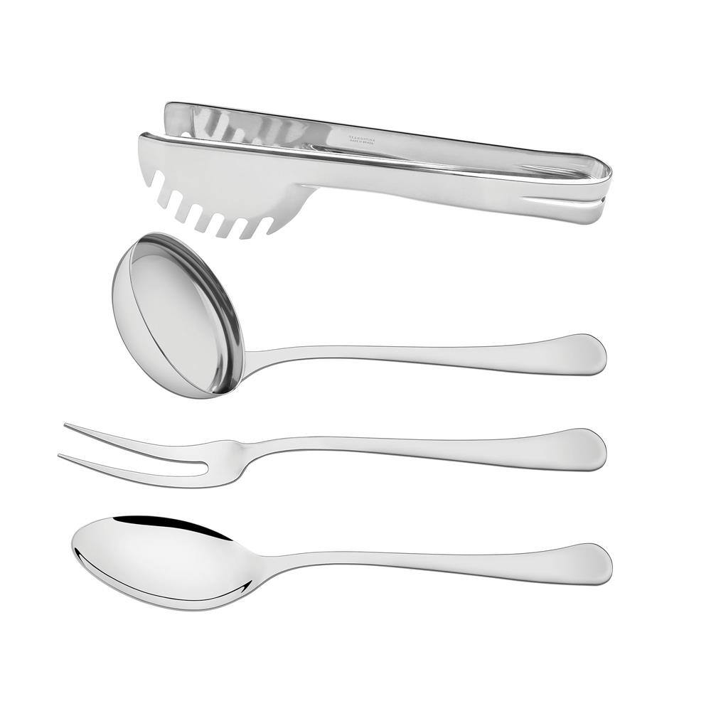 Conjunto de Utensílios Tramontina Havana 66945710 em Aço Inox – 4 Peças