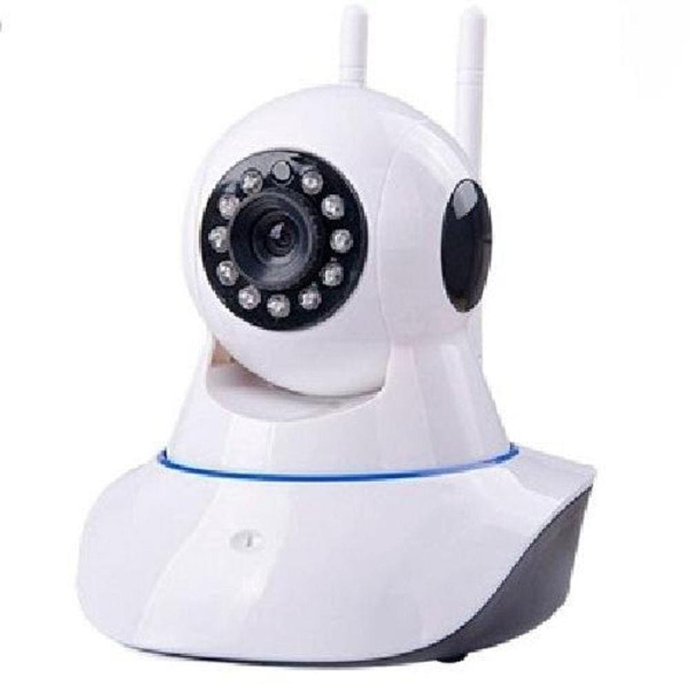 Babá Eletrônica Câmera Ip Hd Wifi Visão Noturna 2 Antenas