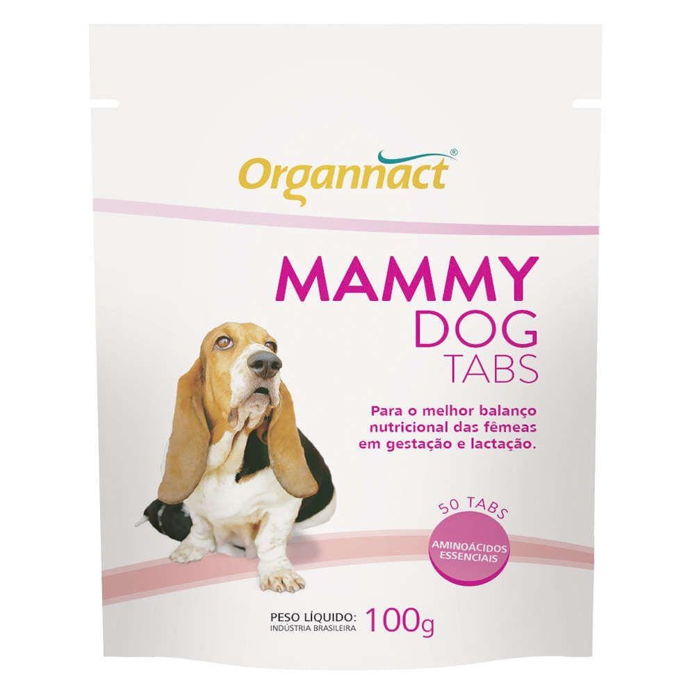 Mammy Dog Tabs Organnact Sachê 50 Tabletes