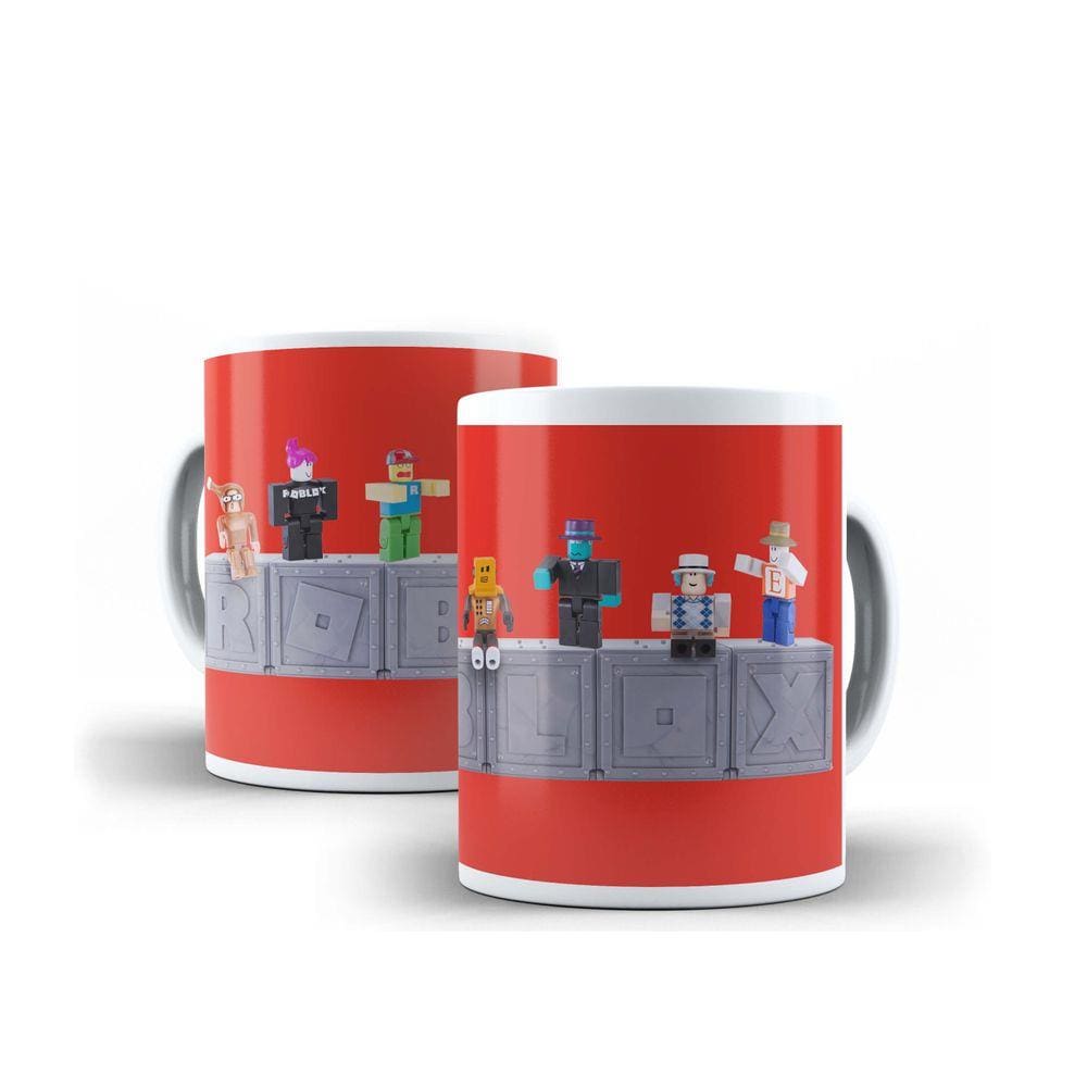 Caneca Jogo Roblox Todos os Personagens