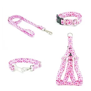 Coleira Peitoral Guia e Cinto de Seg Smooty Pet Borboleta M
