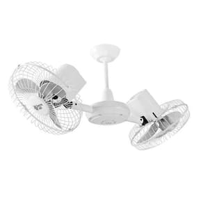 Ventilador De Teto Duplo M40 Loren Sid Gemini 110V