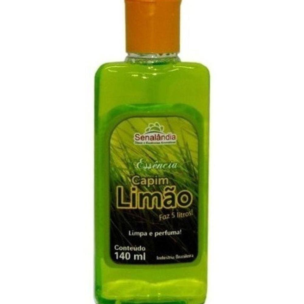 Essência De Capim Limão Odorizante De Ambientes 140 Ml