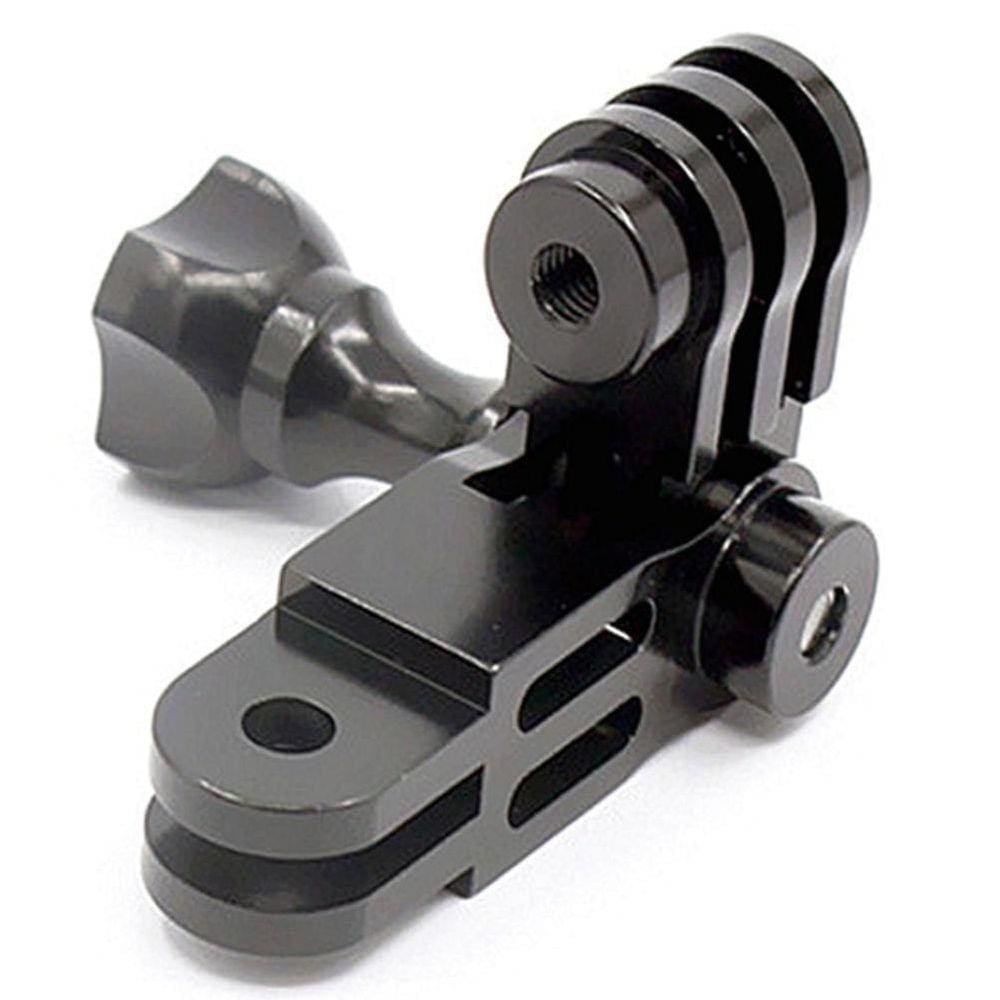 Suporte Extensor Pivot Em Alumínio Para Câmera Sjcam Preto