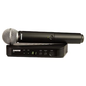 Microfone Shure Sem Fio Blx24/sm58