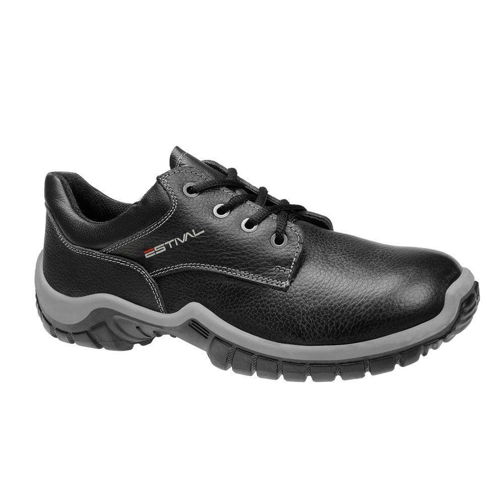 Sapato De Segurança Em Couro Preto Estival WO10041S1 CA 27.849