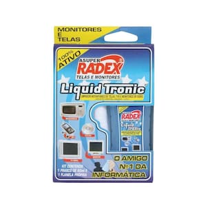Produto para limpeza de Monitores/Dvd/Scanners 60Ml. Radex