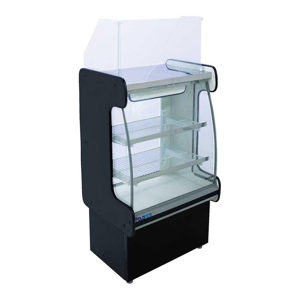 Balcão Caixa Polofrio Caixa 80cm Preto 220v