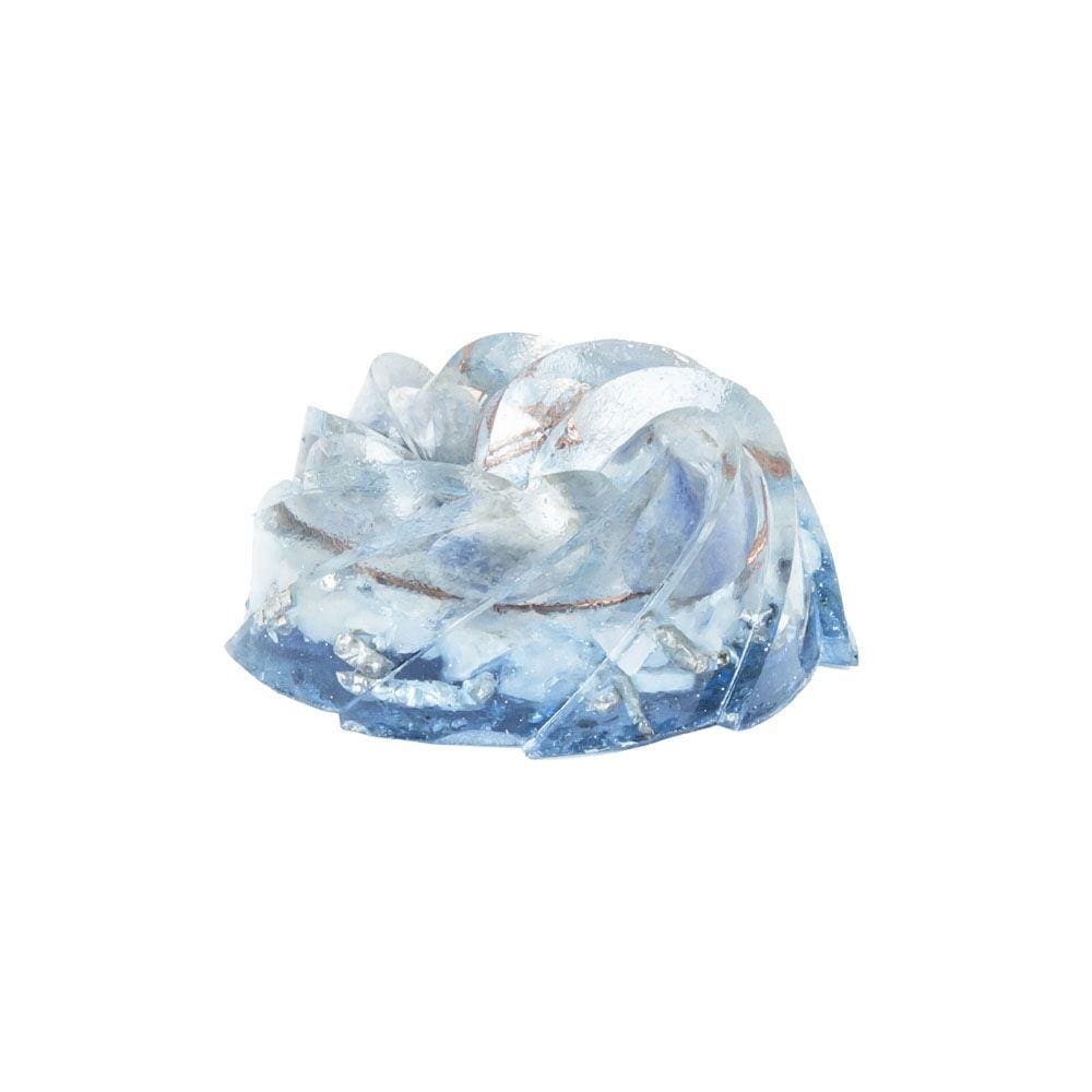 Orgonite Turbilhão Azul com Quartzo Azul - Amigos e Saúde