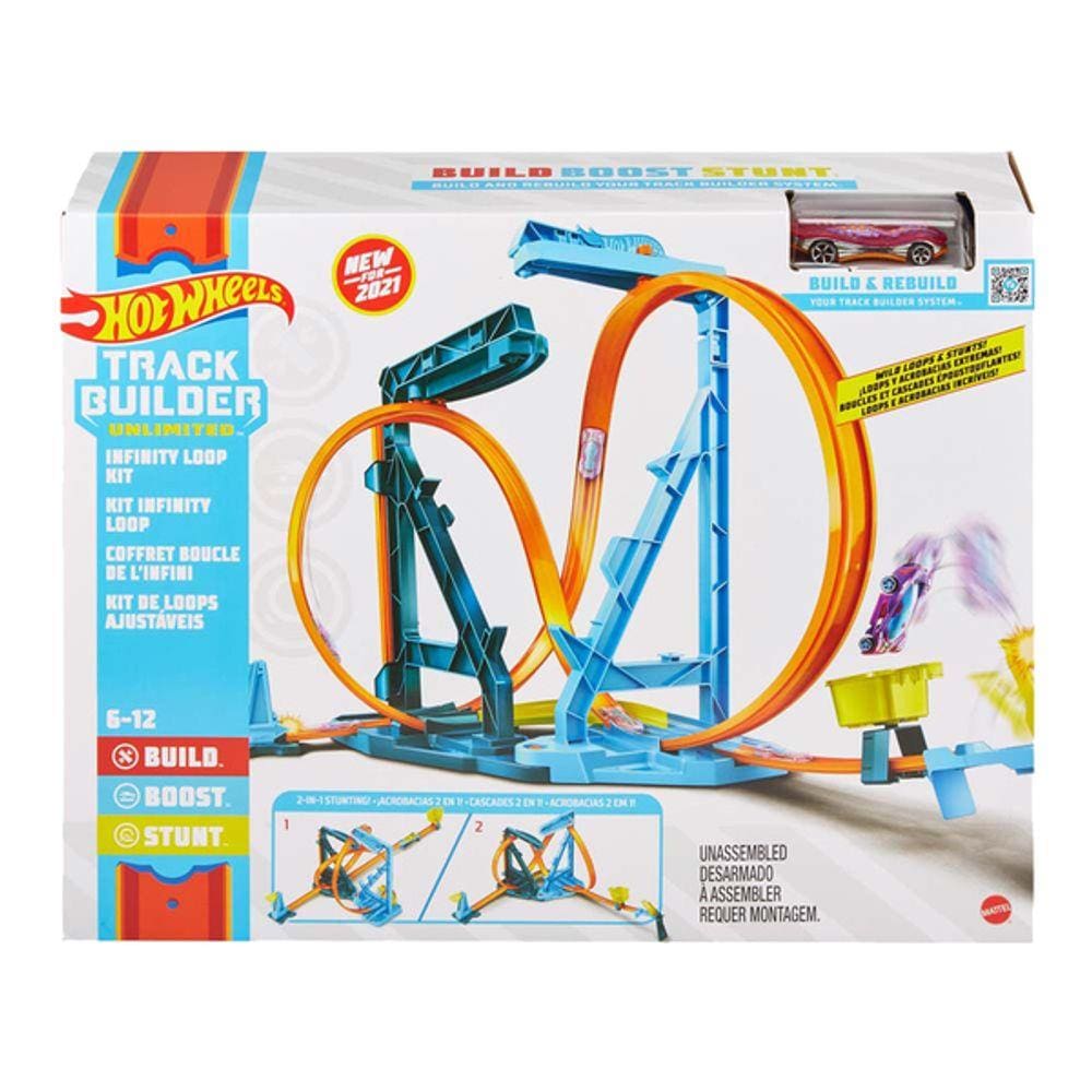 Pista Hot Wheels Rei do Looping Loop Star Mattel