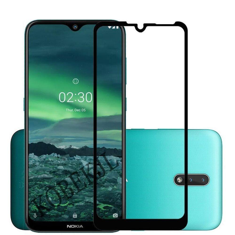 Película De Vidro 9H Anti risco 3D 5D 9D Nokia 2.4
