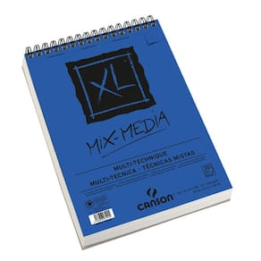 Bloco de Papel Canson XL Mix Media 300g A4 com 30 Folhas