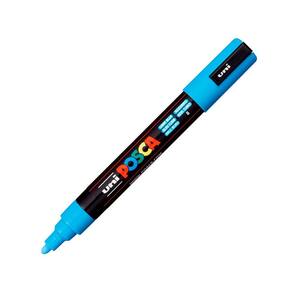 Caneta Marcador de Desenho Uni POSCA PC-5M Cor Azul Claro