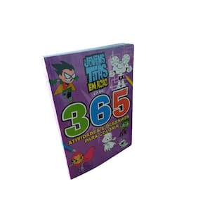 Jovens Titans 365 Atividades e Desenhos para Colorir