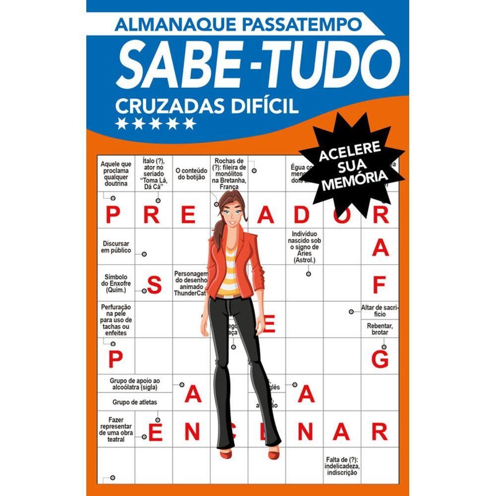 Sabe-tudo: Cruzadas Difícil
