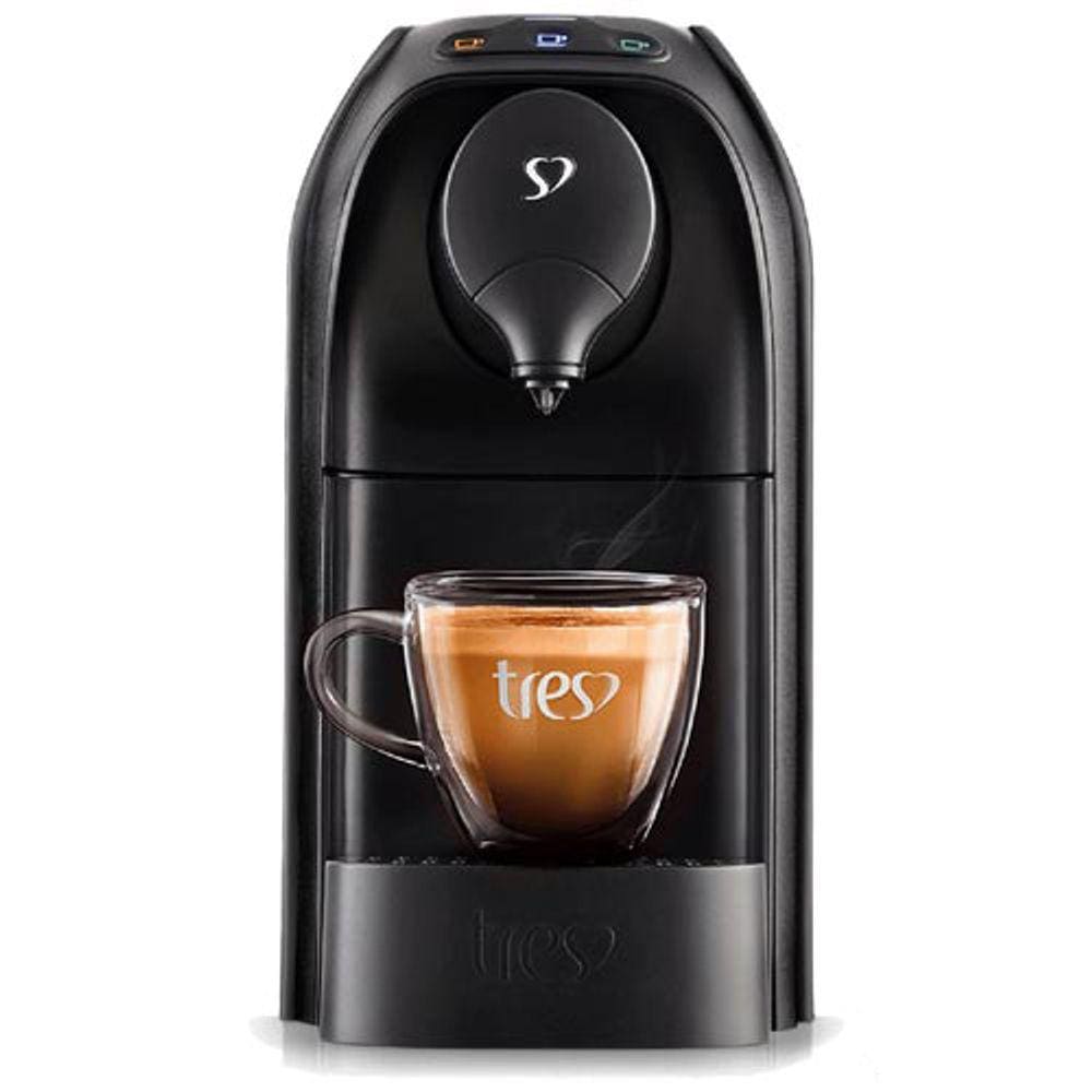 Cafeteira Três Corações Passione Preta para Café Espresso - 2003 - 220V