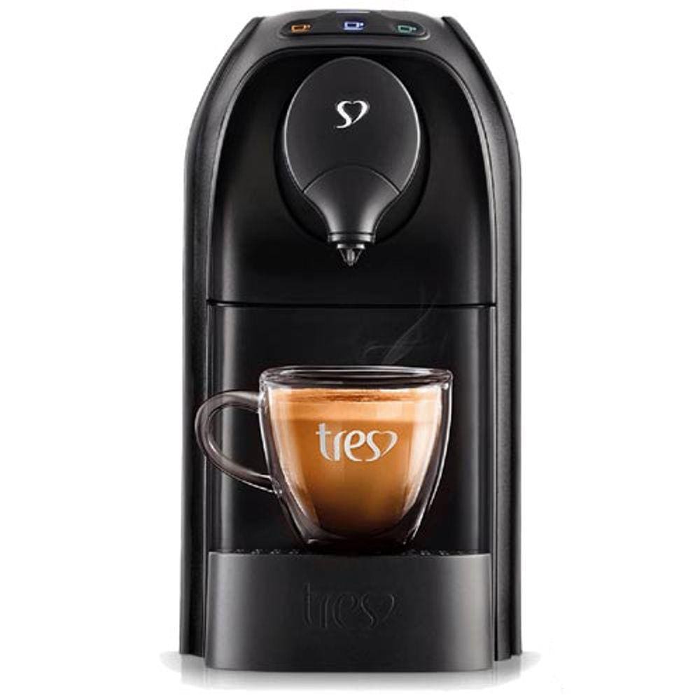 Cafeteira Três Corações Passione Preta para Café Espresso - 2003 - 110V
