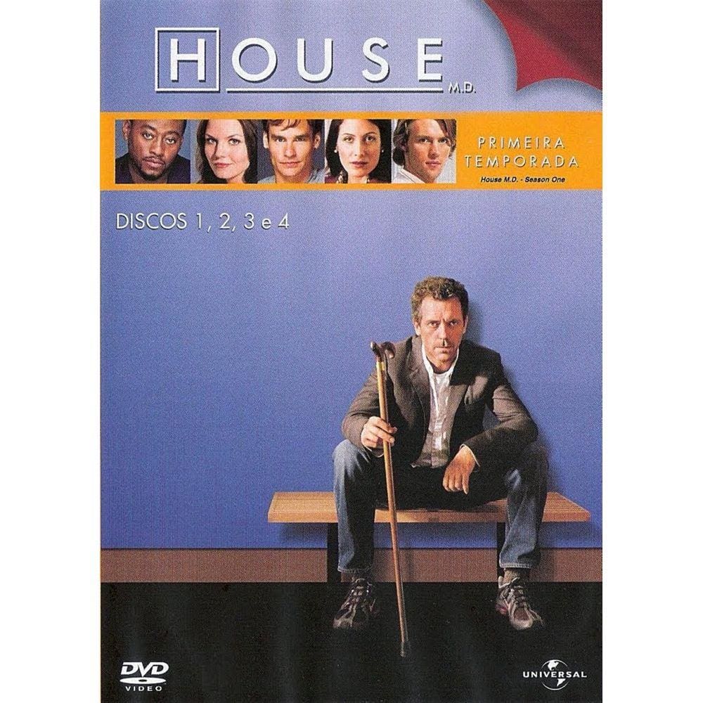 DVD House 1ª Temp Disco 1 - UNIVERSAL