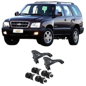 Bandeja + Bieleta Chevrolet Blazer Dianteira 1995 Até 2011 O Par
