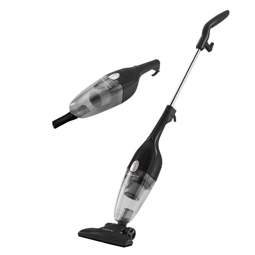 Aspirador Pó Vertical Duo Prattici 2 em 1 Hepa 1.000W Preto - Agratto - 220V