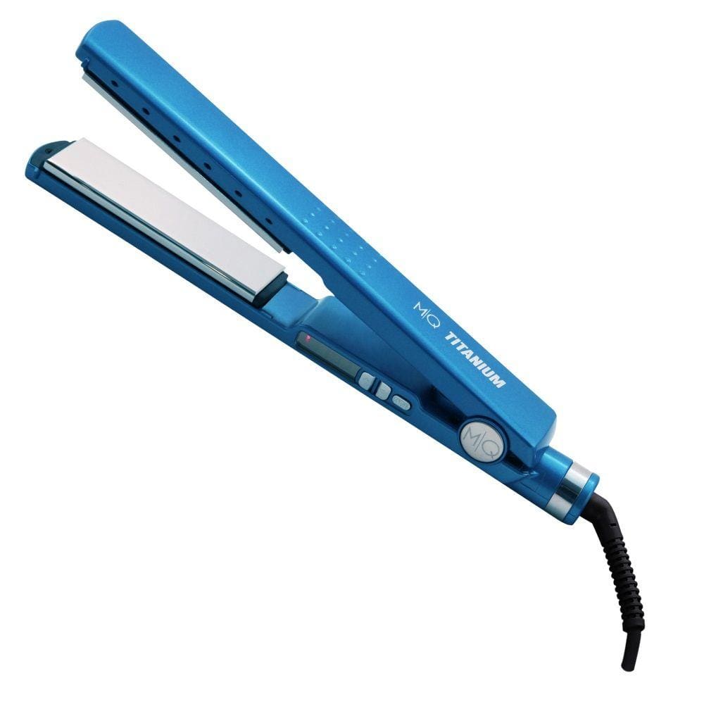 Prancha Bivolt Titanium Azul Lisa Para Progressiva Mq Hair