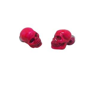 Parafuso Placa Caveira Rosa Boulevard Harley Custom Chooper