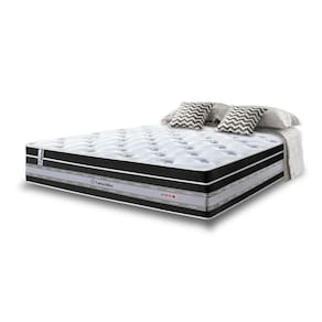 Colchão Queen de Molas Ensacadas Cama inBox Select Euro Soft 158x198x32 Preto