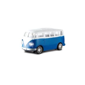 Veiculo Furgão Classico - Rc3 Func - Pilhas (Azul)