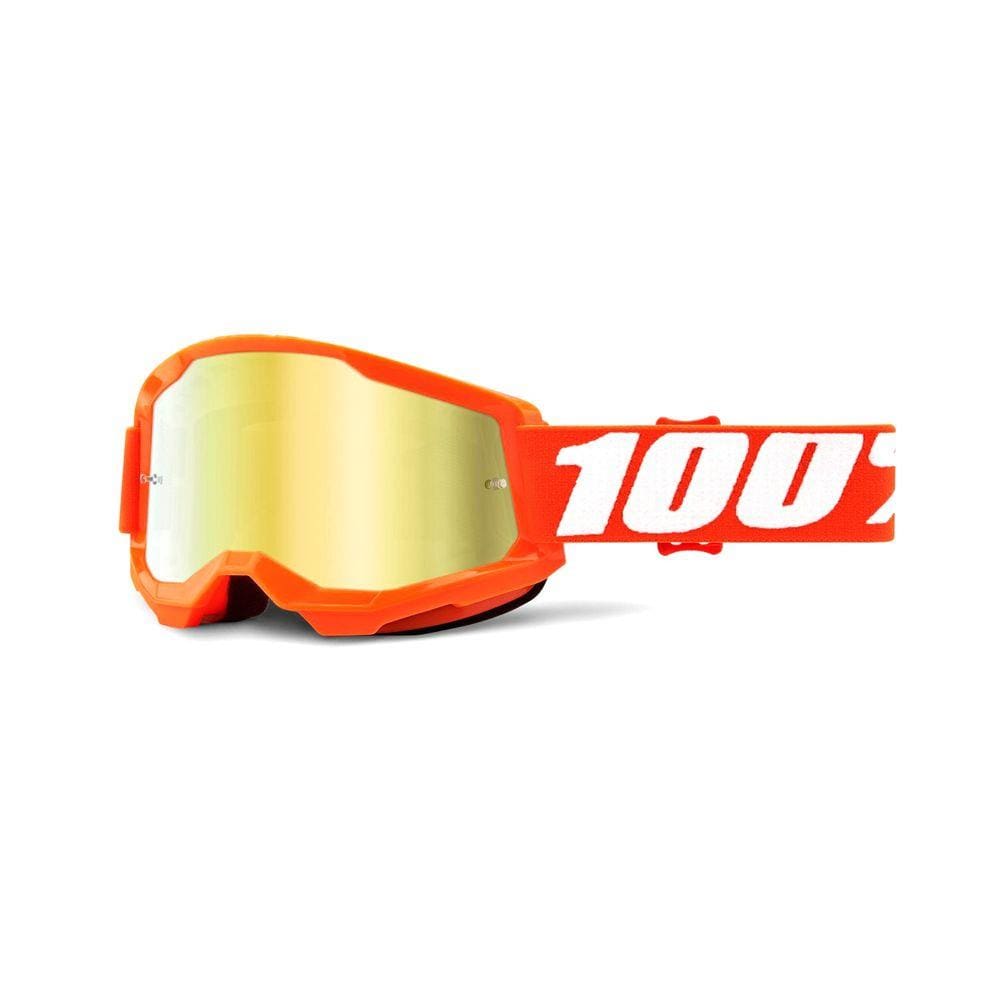 Óculos 100% Strata 2 Lente Espelhado Trilha Motocross