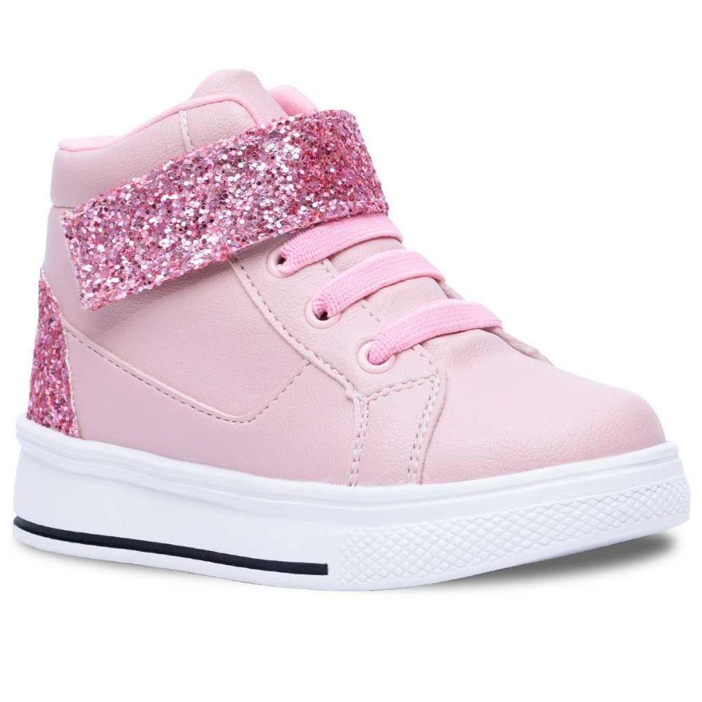 Tenis cano alto infantil menina | Casas Bahia