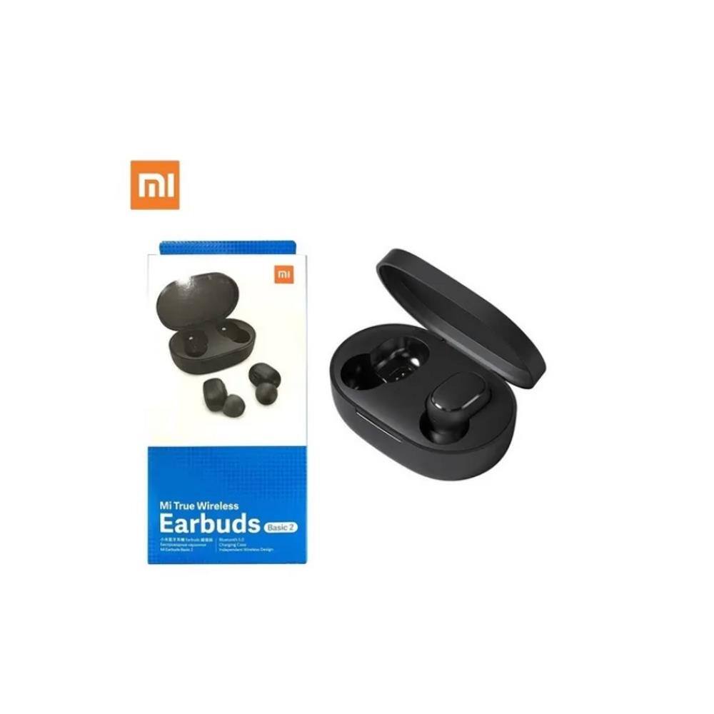 Fone Redm Mi Airdots Bluetooth 5.0 In-Earphone Sem Fio- Preto | Casas Bahia