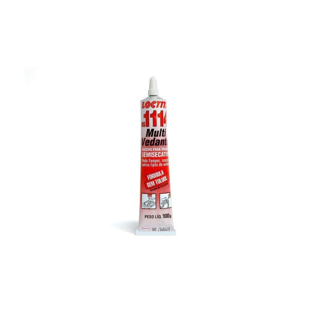 Adesivo Loctite 1114 Multivedante Anaeróbico Branco 100G