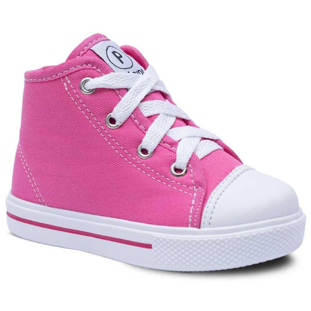 Tenis infantil feminino cano alto pink starzinho 30ss033 | Casas Bahia