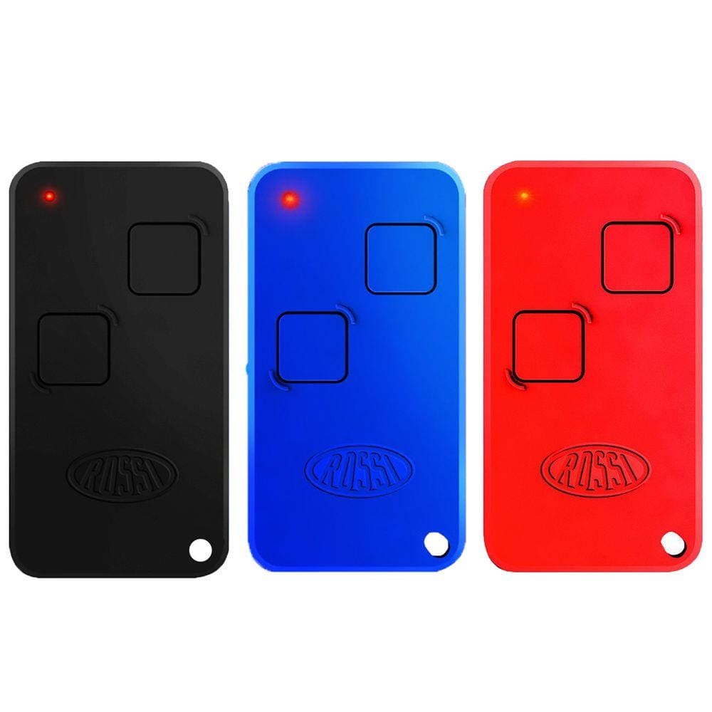 3 Controle Portão Rossi Ntx 433 Dz Nano Atto Dz3 Dz4 Bv Nano Preto Vermelho Azul