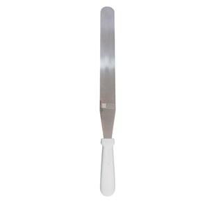 Estapula Confeiteiro Inox Cabo Branco Reta 12" - James F