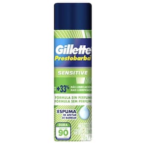 Espuma de Barbear Gillette Prestobarba para Pele Sensível Pele Sensivel 150g