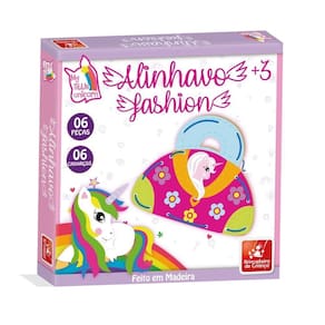 Brinquedo Jogo Alinhavo Fashion Unicórnio Envio Imediato