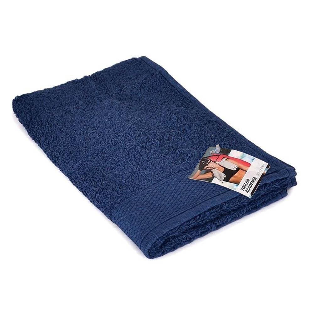 Toalha Para Academia Eco 30Cm X 80Cm -Atlântica Azul Marinho