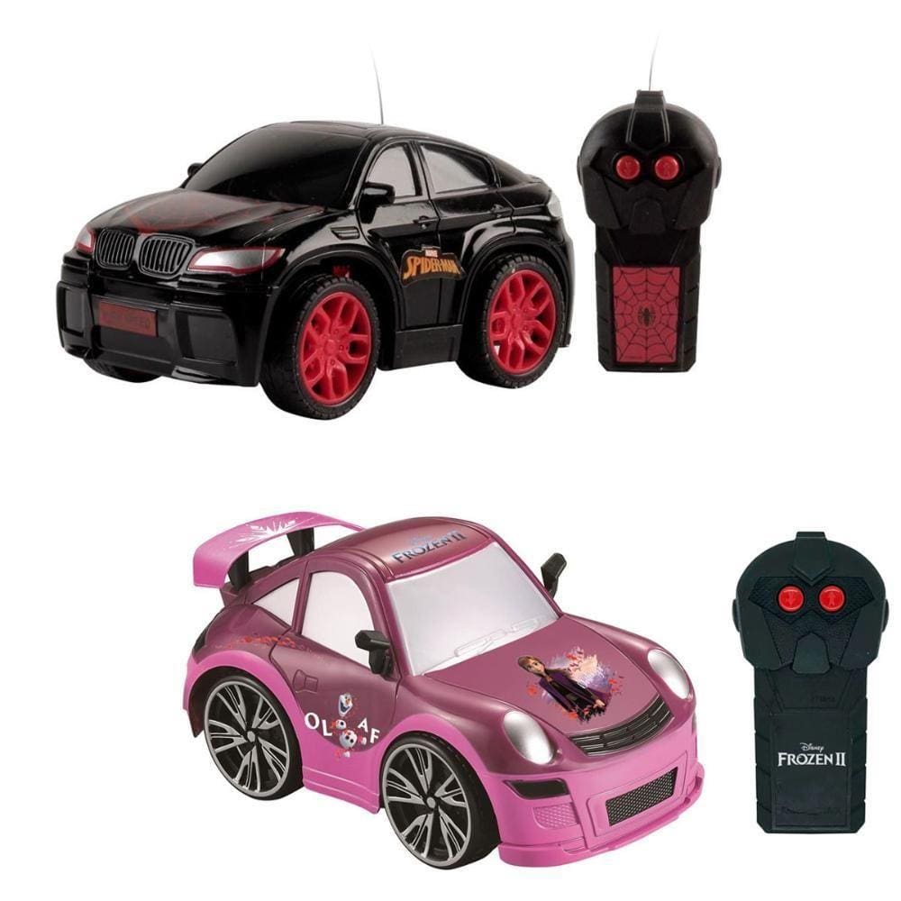 Kit High Speed Homem Aranha Cinza + Snow Machine Frozen Roxo