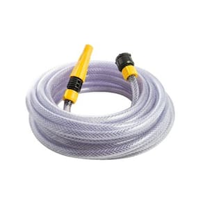 Mangueira para Jardim Flexivel CJ14021 Arqua Incolor 1/2" e 3/4" 30 m