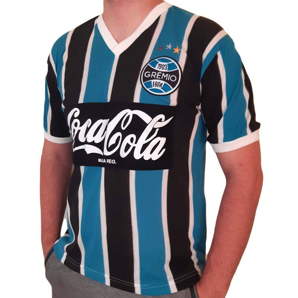 camiseta feminina gremio retro