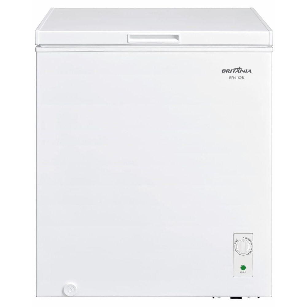 Freezer e Refrigerador Horizontal Britânia BFH162B 143L Branco 220V