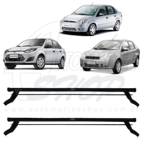 Rack Teto Roca Bagageiros Ford Fiesta Sedan 4pts 02-14 1189
