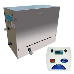 Gerador de Vapor Steam Universal Inox Sauna 12Kw c/ Quadro Digital SODRAMAR