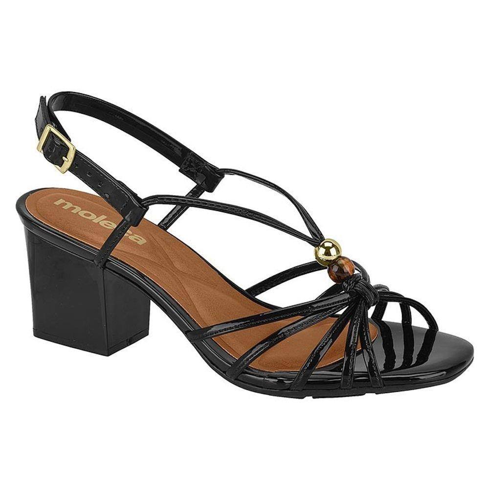 Sandalia moleca salto grosso | Casas Bahia