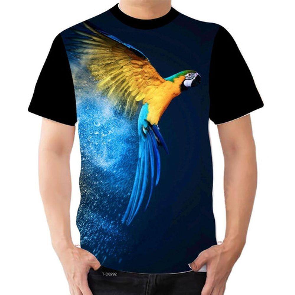 camiseta arara azul