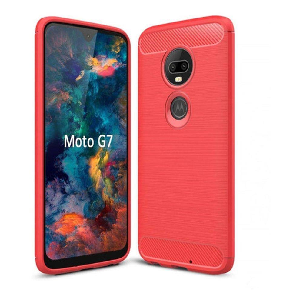 Capa Capinha Para Moto G7 E G7 Plus Case Fibra Anti Impacto – Facily