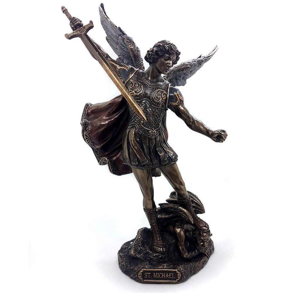 Imagem São Miguel Arcanjo Bronze Studio Veronese 25 Cm
